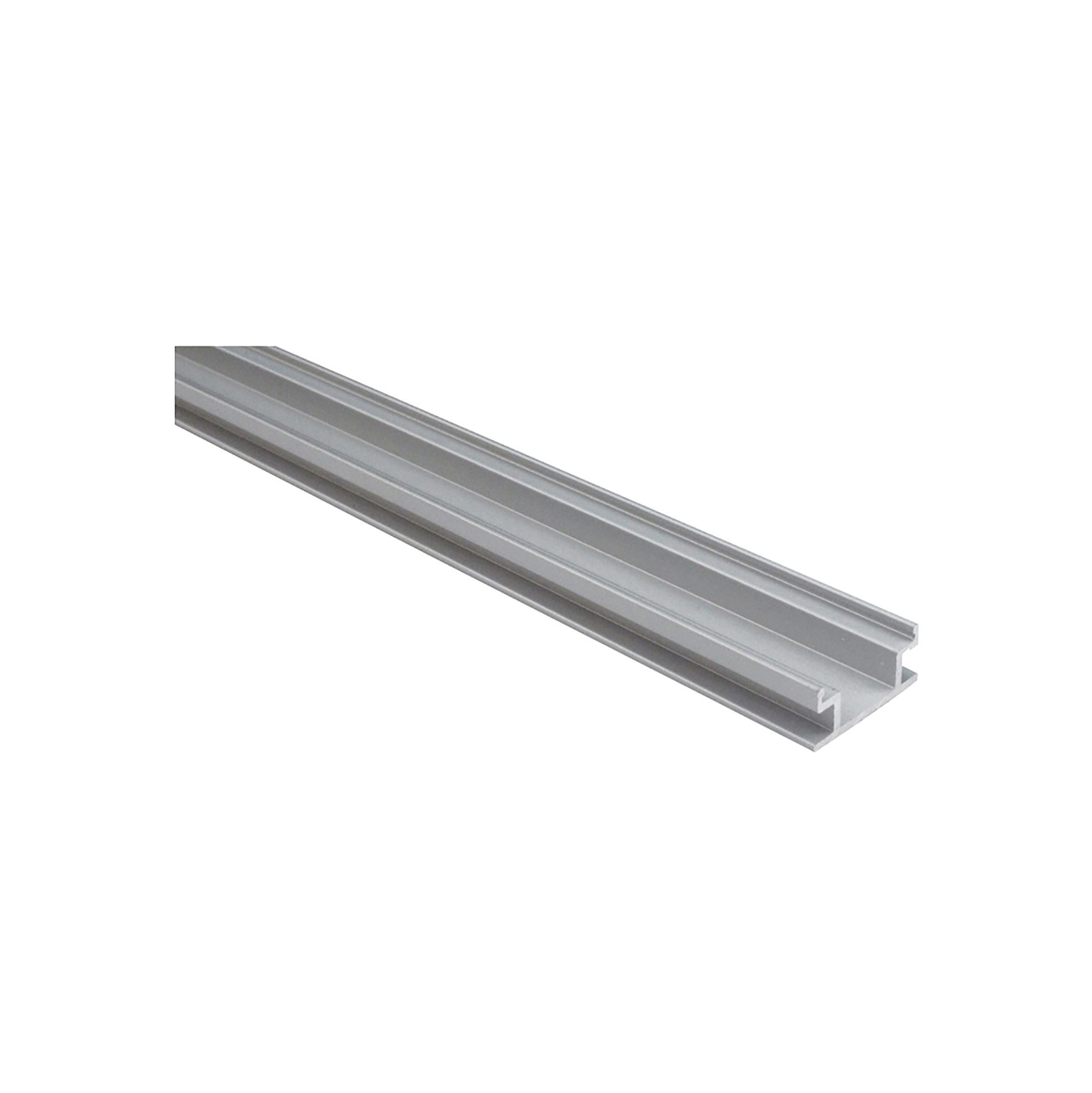 DA900029  2m Anodized Silver Aluminum Profile 19 x 8mm
